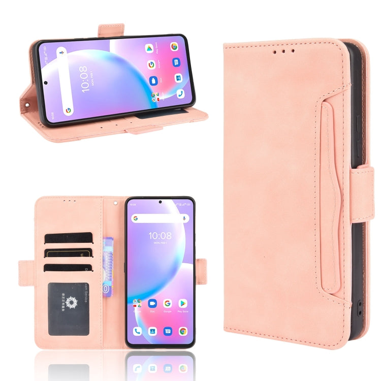 Custodia portafoglio in pelle con slot carte e supporto