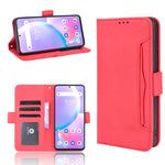 Custodia portafoglio in pelle con slot carte e supporto