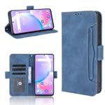 Custodia portafoglio in pelle con slot carte e supporto