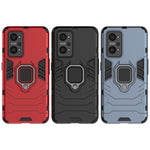 Custodia protettiva antiurto per PC + TPU con supporto per anello magnetico, For OPPO Realme GT Neo2 5G, For Huawei nova 9