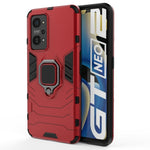 Custodia protettiva antiurto per PC + TPU con supporto per anello magnetico, For OPPO Realme GT Neo2 5G, For Huawei nova 9
