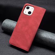 Custodia in pelle antifurto con blocco magnetico RFID con supporto, slot per carte e portafoglio, For iPhone 13 mini, For iPhone 13, For iPhone 13 Pro, For iPhone 13 Pro Max, For iPhone 12 mini, For iPhone 12 / 12 Pro