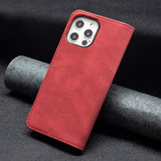 Custodia in pelle antifurto con blocco magnetico RFID con supporto, slot per carte e portafoglio, For iPhone 12 Pro Max, For iPhone 11, For iPhone 11 Pro, For iPhone 11 Pro Max, For iPhone X / XS, For iPhone XR