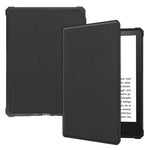 Custodia in pelle per tablet a vibrazione orizzontale in TPU con struttura a ruota di tensione in tinta unita con funzione Sleep / Wake-up, For Amazon Kindle Paperwhite 2021