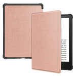 Custodia in pelle per tablet a vibrazione orizzontale in TPU con struttura a ruota di tensione in tinta unita con funzione Sleep / Wake-up, For Amazon Kindle Paperwhite 2021