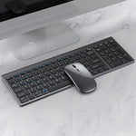 109 Set tastiera mouse wireless Bluetooth a tre modalità, Three-mode Keyboard Mouse Set