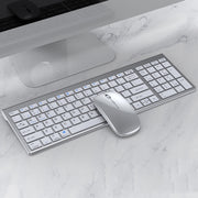 109 Set tastiera mouse wireless Bluetooth a tre modalità, Three-mode Keyboard Mouse Set