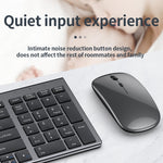 109 Set tastiera mouse wireless Bluetooth a tre modalità, Three-mode Keyboard Mouse Set