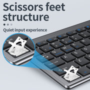 109 Set tastiera mouse wireless Bluetooth a tre modalità, Three-mode Keyboard Mouse Set