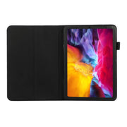 Custodia per tablet in pelle sintetica con vibrazione orizzontale Litchi Texture con supporto, For iPad mini 6 / mini 2024
