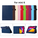 Custodia tablet in pelle sintetica con supporto per iPad mini 6