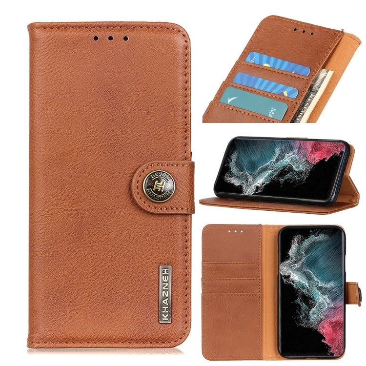 Custodia portafoglio in pelle con slot carte per Samsung Galaxy S