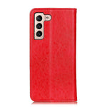 Custodia portafoglio in pelle con slot carte per Galaxy S22