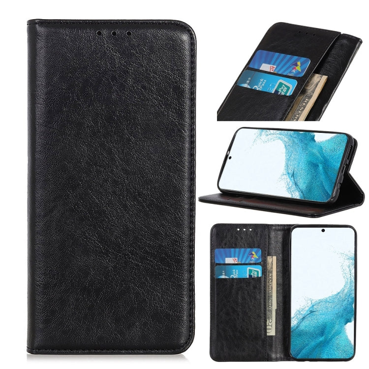 Custodia portafoglio in pelle con slot carte per Galaxy S22