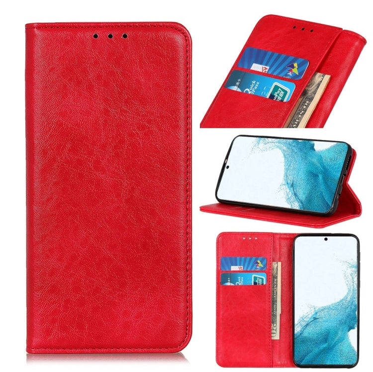 Custodia portafoglio in pelle con slot carte per Galaxy S22