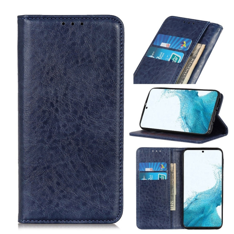 Custodia portafoglio in pelle con slot carte per Galaxy S22