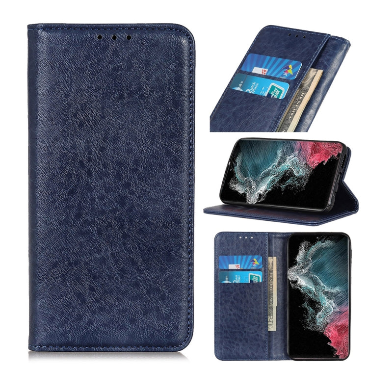 Custodia portafoglio in pelle con slot carte per Galaxy S22