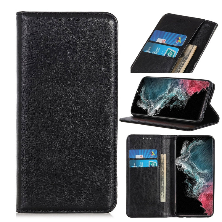 Custodia portafoglio in pelle con slot carte per Galaxy S22