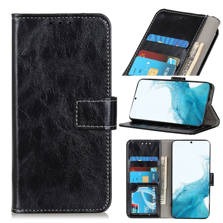Custodia portafoglio in pelle a conchiglia per Samsung Galaxy S22