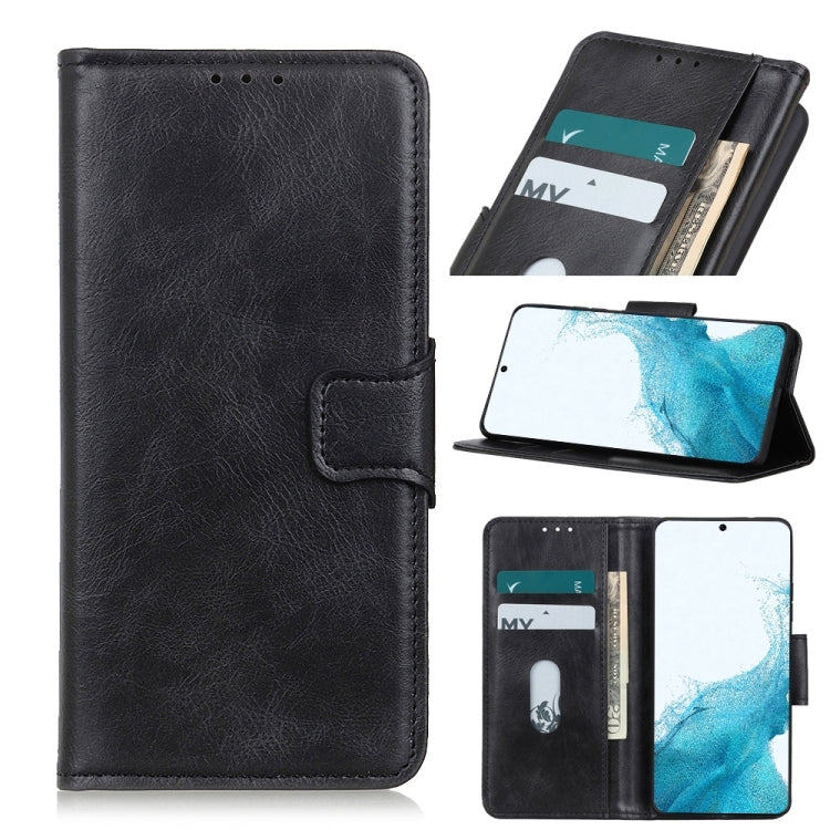 Mirren Crazy Horse Texture Custodia in pelle orizzontale a conchiglia con supporto, slot per carte e portafoglio, For Samsung Galaxy S22 5G, For Samsung Galaxy S22+ 5G, For Samsung Galaxy S22 Ultra 5G