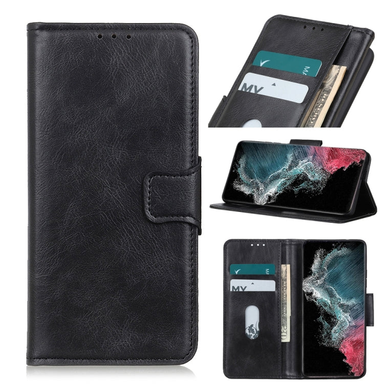 Mirren Crazy Horse Texture Custodia in pelle orizzontale a conchiglia con supporto, slot per carte e portafoglio, For Samsung Galaxy S22 5G, For Samsung Galaxy S22+ 5G, For Samsung Galaxy S22 Ultra 5G