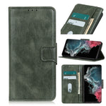 Mirren Crazy Horse Texture Custodia in pelle orizzontale a conchiglia con supporto, slot per carte e portafoglio, For Samsung Galaxy S22 5G, For Samsung Galaxy S22+ 5G, For Samsung Galaxy S22 Ultra 5G