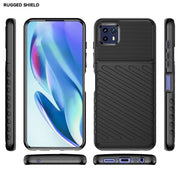 Custodia morbida protettiva in TPU antiurto Thunderbolt, For Motorola Moto G50 5G, For Motorola Moto G Pure, For Samsung Galaxy S22 5G, For Samsung Galaxy A13 5G, For Xiaomi Mi 11T / 11T Pro