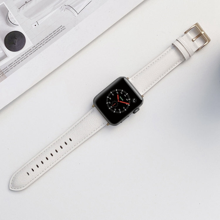 Cinturino in pelle per Apple Watch Series 7 e precedenti