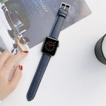 Cinturino in pelle per Apple Watch Series 7 e precedenti