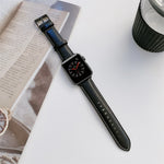 Cinturino in pelle per Apple Watch Series 7 e precedenti