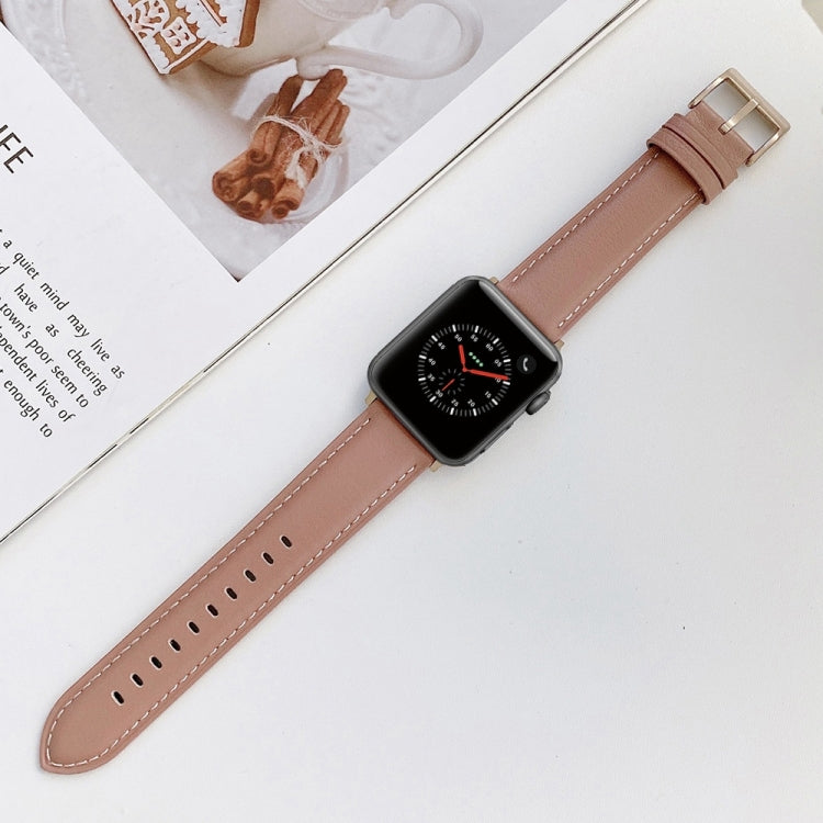 Cinturino in pelle per Apple Watch Series 7 e precedenti