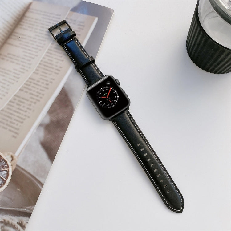 Cinturino in pelle per Apple Watch Series 7 e precedenti