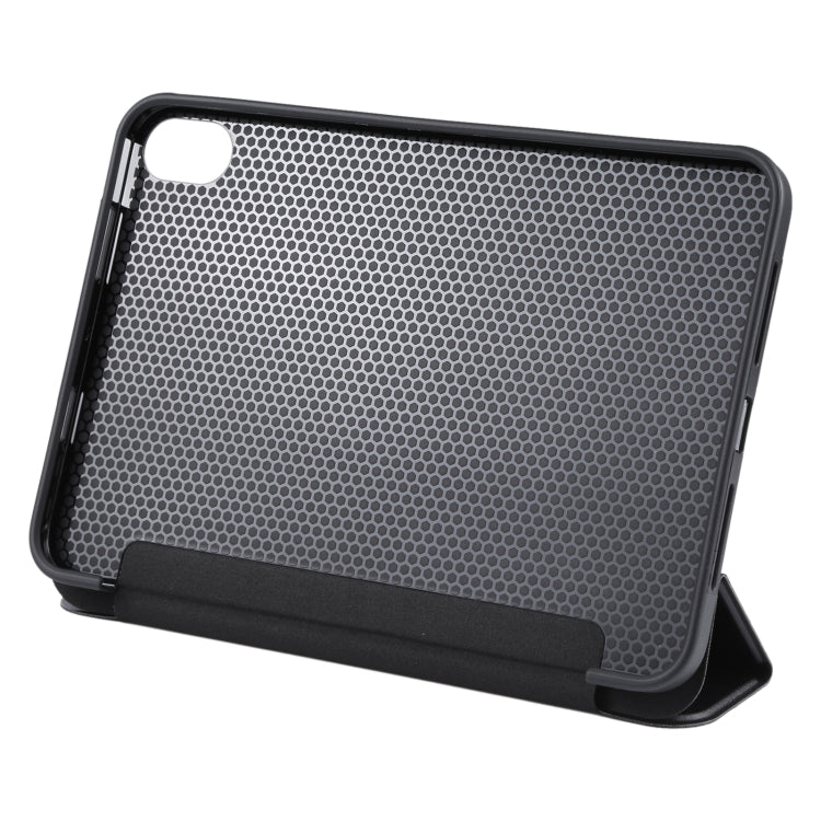 Custodia in pelle con supporto per iPad mini 2024