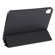 GEBEI Custodia in pelle per tablet ribaltabile orizzontale antiurto con supporto a tre pieghe, For iPad mini 2024 / mini 6