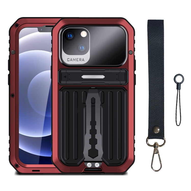 Custodia armatura antiurto con supporto per iPhone 12 Pro Max