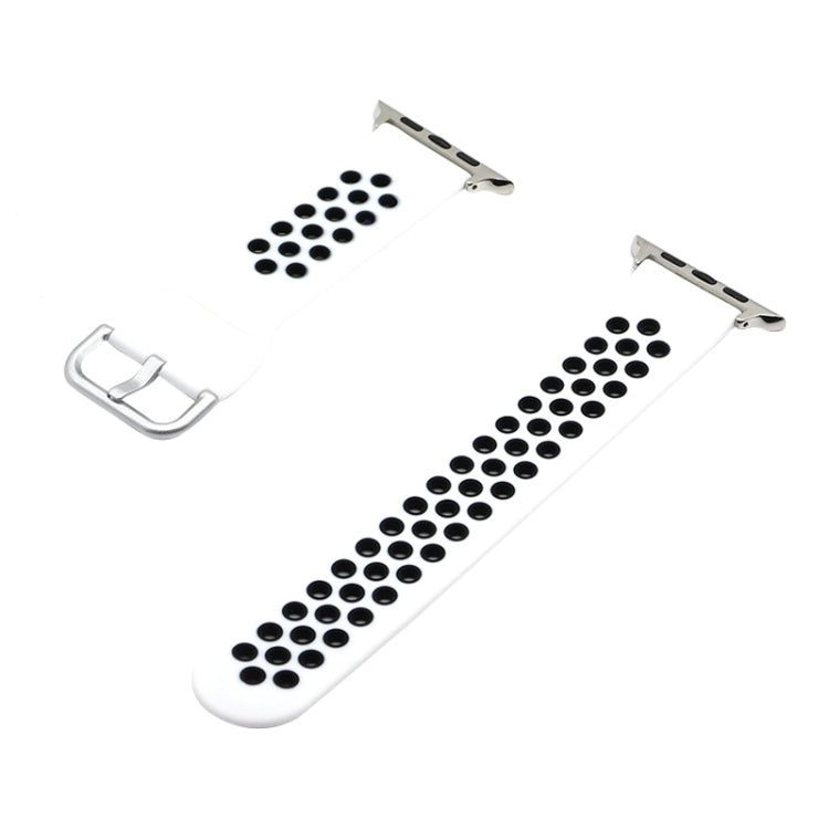 Cinturino di ricambio in silicone per Apple Watch Series, 7 41mm / 6&SE&5&4 40mm / 3&2&1 38mm