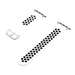 Cinturino di ricambio in silicone per Apple Watch Series, 7 41mm / 6&SE&5&4 40mm / 3&2&1 38mm