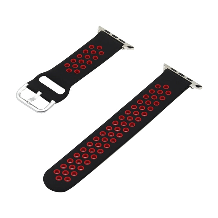 Cinturino di ricambio in silicone per Apple Watch Series, 7 41mm / 6&SE&5&4 40mm / 3&2&1 38mm