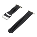 Cinturino di ricambio in silicone per Apple Watch Series, 7 41mm / 6&SE&5&4 40mm / 3&2&1 38mm
