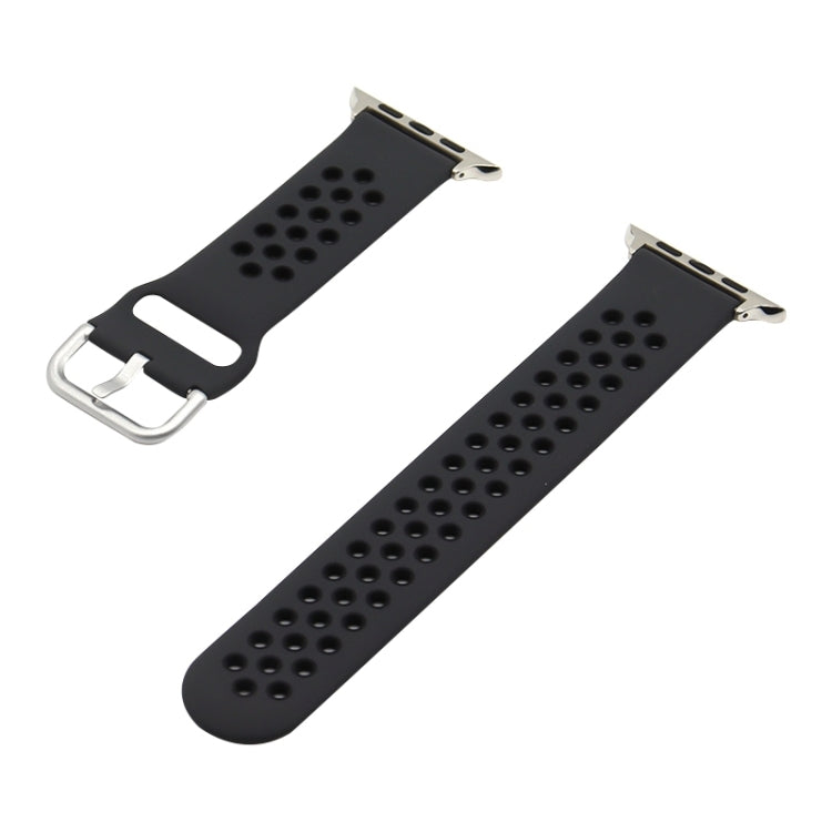 Cinturino di ricambio in silicone per Apple Watch Series, 7 41mm / 6&SE&5&4 40mm / 3&2&1 38mm