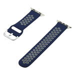 Cinturino di ricambio in silicone per Apple Watch Series, 7 41mm / 6&SE&5&4 40mm / 3&2&1 38mm