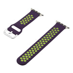 Cinturino di ricambio in silicone per Apple Watch Series, 7 41mm / 6&SE&5&4 40mm / 3&2&1 38mm