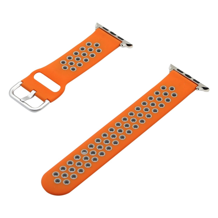 Cinturino di ricambio in silicone per Apple Watch Series, 7 45mm / 6&SE&5&4 44mm / 3&2&1 42mm