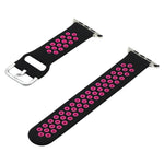 Cinturino di ricambio in silicone per Apple Watch Series, 7 45mm / 6&SE&5&4 44mm / 3&2&1 42mm