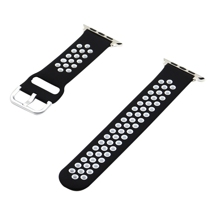 Cinturino di ricambio in silicone per Apple Watch Series, 7 45mm / 6&SE&5&4 44mm / 3&2&1 42mm