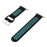 Cinturino di ricambio in silicone per Apple Watch Series, 7 45mm / 6&SE&5&4 44mm / 3&2&1 42mm