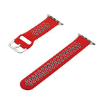 Cinturino di ricambio in silicone per Apple Watch Series, 7 45mm / 6&SE&5&4 44mm / 3&2&1 42mm