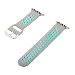 Cinturino di ricambio in silicone per Apple Watch Series, 7 45mm / 6&SE&5&4 44mm / 3&2&1 42mm