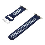 Cinturino di ricambio in silicone per Apple Watch Series, 7 45mm / 6&SE&5&4 44mm / 3&2&1 42mm