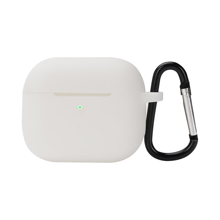 Custodia protettiva in silicone per auricolari wireless con gancio per AirPods 3